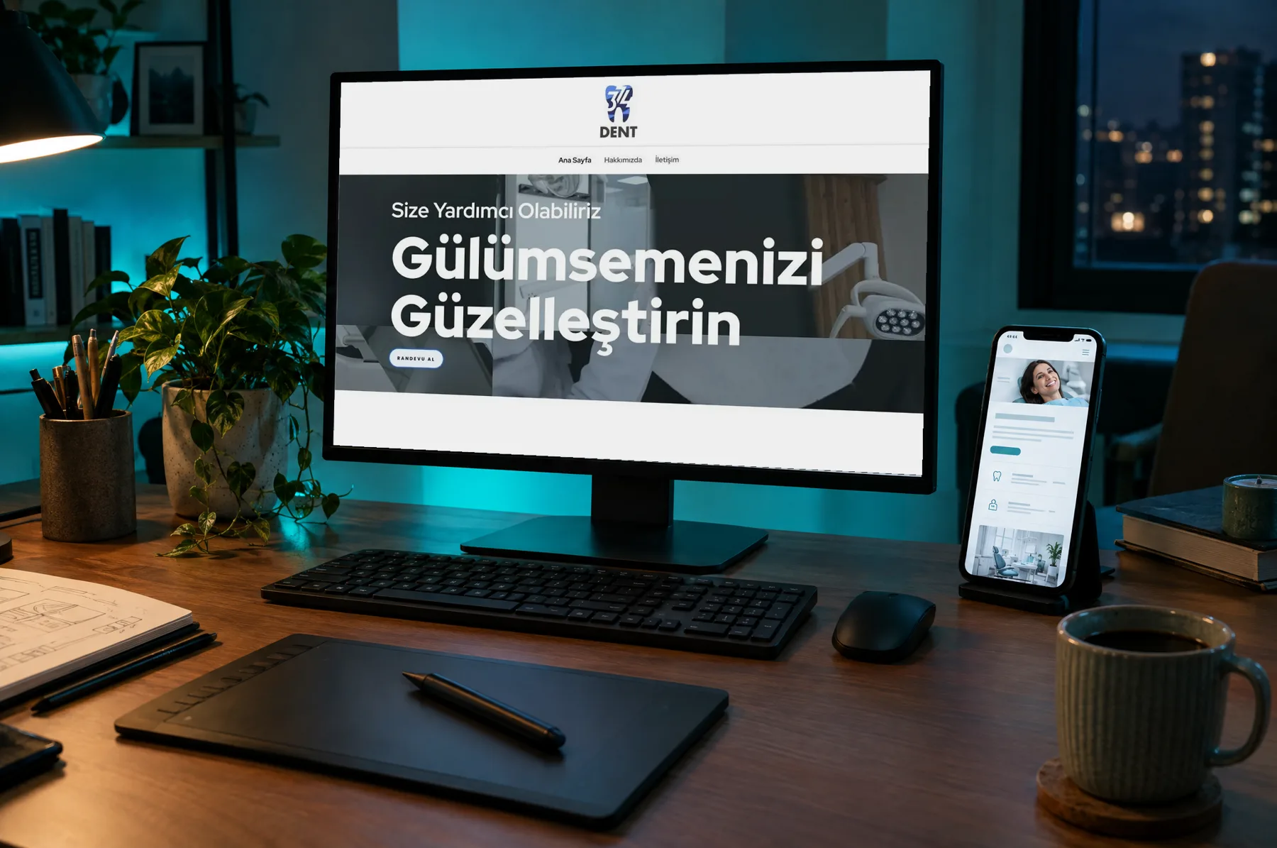 Bizden bir iş · dent374.com